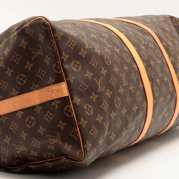 Louis Vuitton Monogram Canvas Keepall Bandoulière 60 - Picture 4 of 9